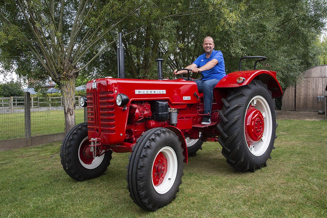 Heb geleerd weg Incident, evenement Oldtimer: McCormick D-439 van de eerste eigenaar - Trekker