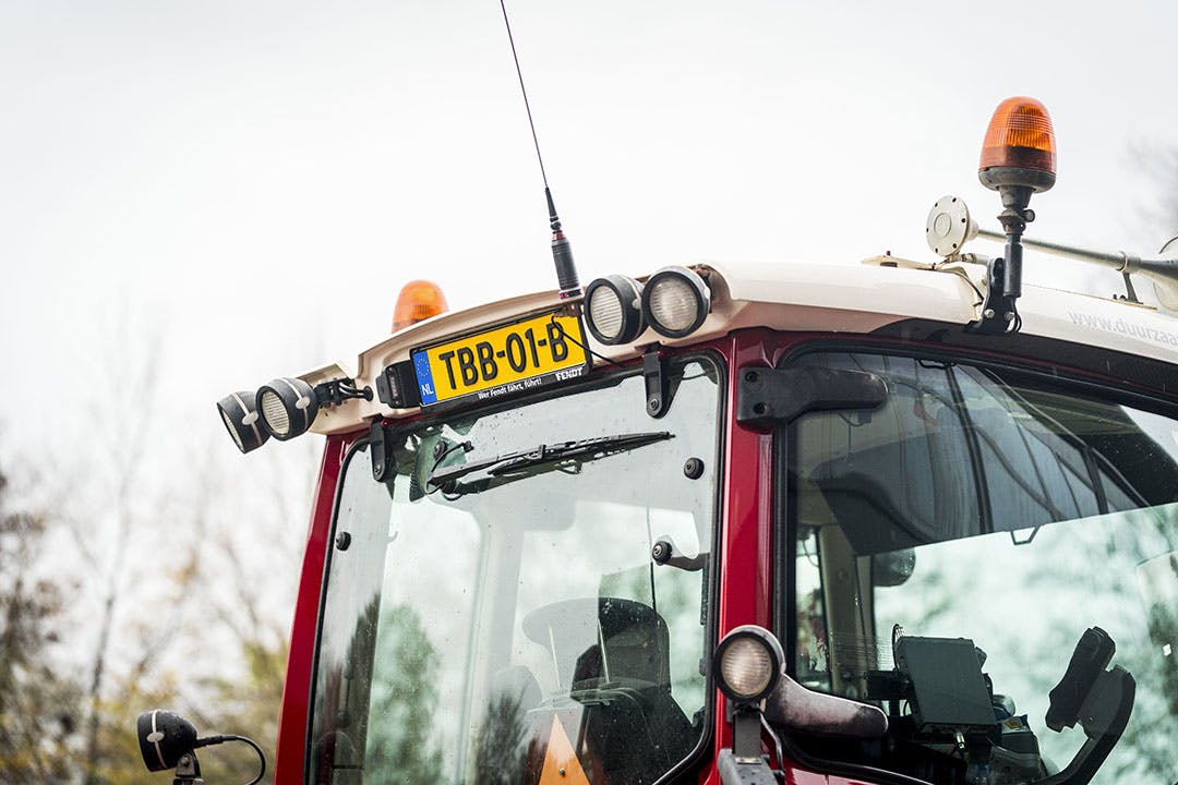 Foto verplicht bij registreren landbouwvoertuig - Trekker