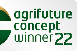 De DLG Agrifuture Concept Winner prijs is voor baanbrekende prestaties en toekomstvisies op het gebied van landbouwtechniek. 