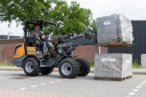 Machinefabrikant Tobroco breidt zijn aanbod elektrisch aangedreven Giant-wielladers uit. - Foto: Tobroco