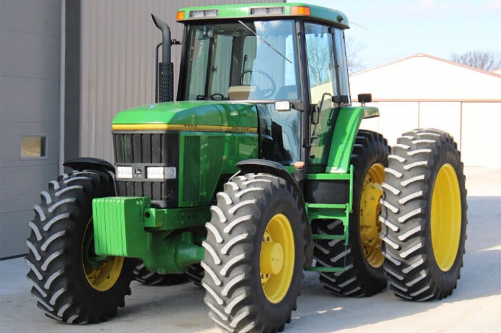 nep Betuttelen Spotlijster John Deere 7700 uit 1994 te koop voor € 205.000 - Trekker