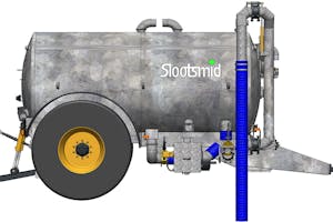 Slootsmid koopt de tank in en assembleert de mesttank vervolgens in de eigen fabriek.  De Solid-tank is leverbaar met 12,5 kuub inhoud. - Foto's: Slootsmid