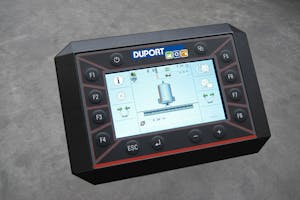 Smart 430-bedieningsterminal van Duport, ontwikkeld door Müller Elektronik, is eenvoudig en overzichtelijk. - Foto’s: Duport