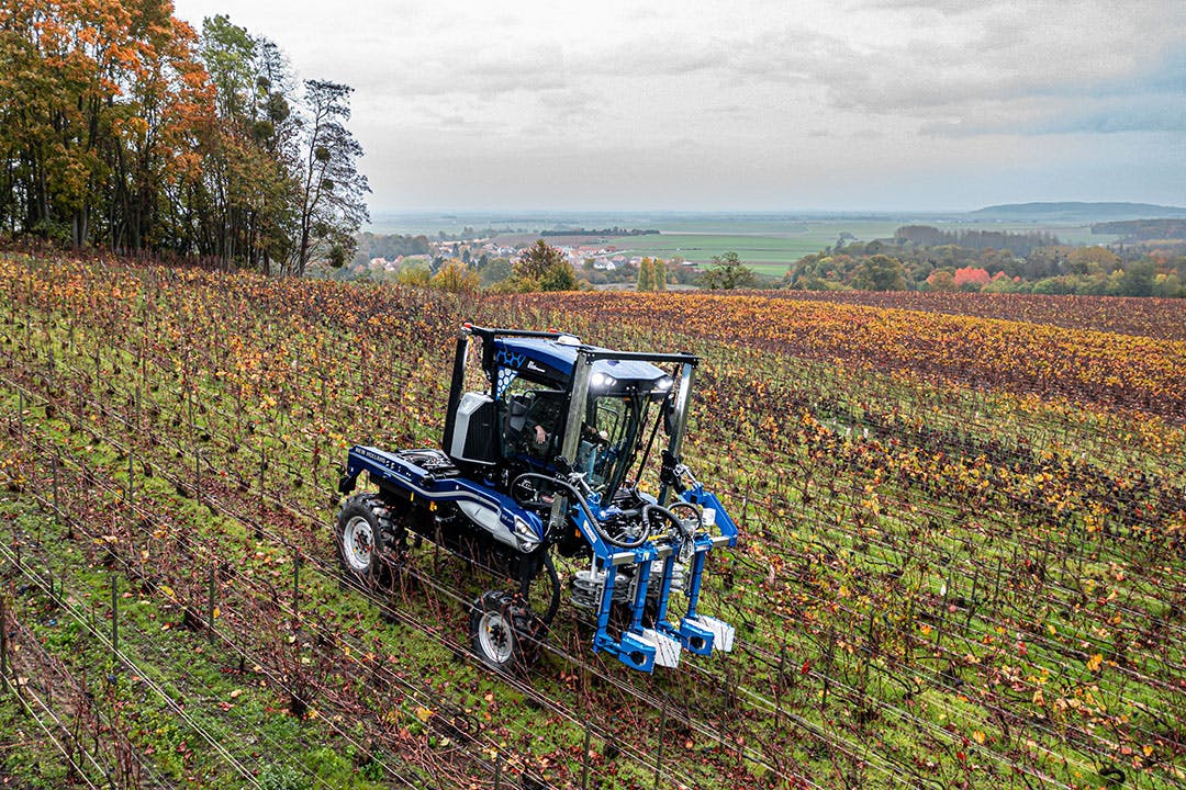 New Holland introduceert TE6-portaaltrekker voor wijngaarden