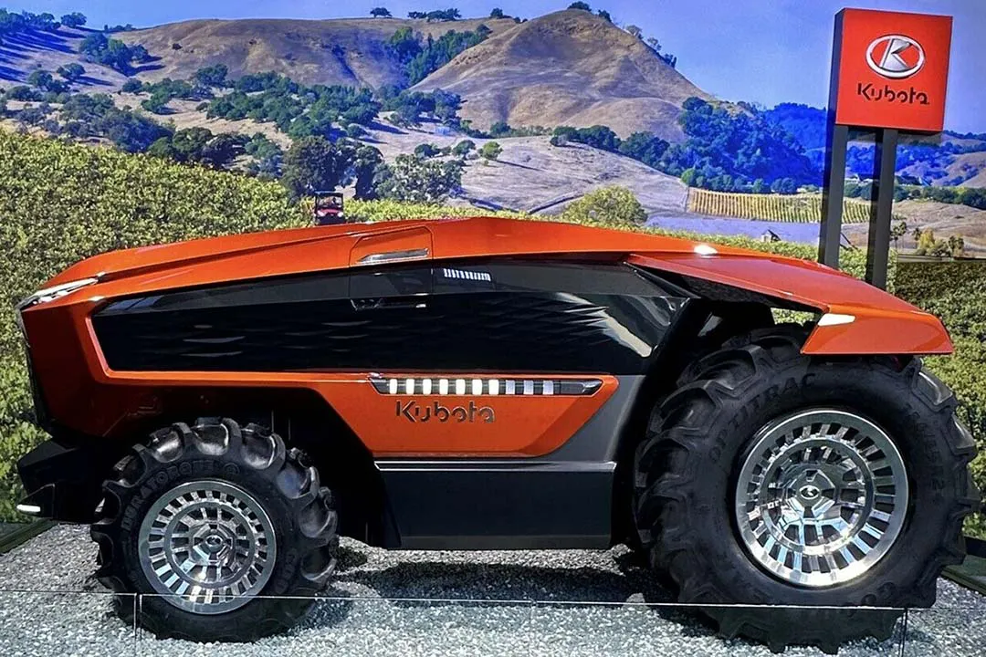 Kubota toont volledig autonome veldrobot op CES 2024 - Trekker
